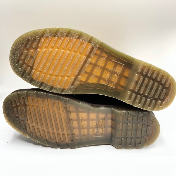 Dr Martens 11822 Tan Brown Leather Boots Mens Sz 9 - Picture 6 of 10